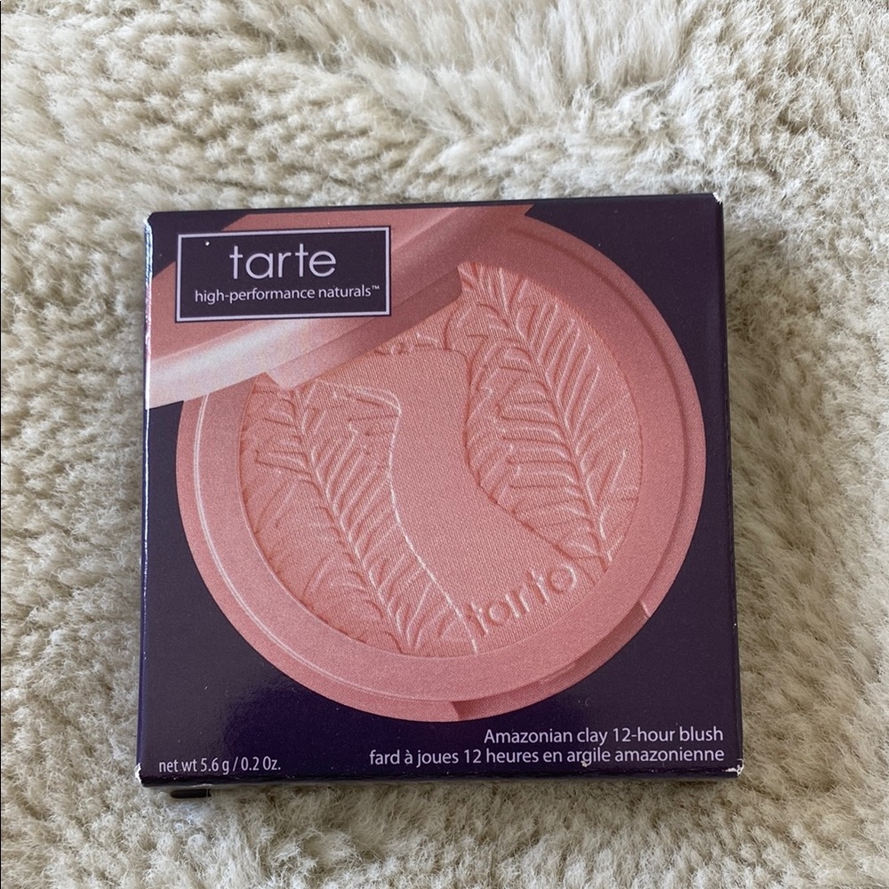 TARTE Amazonian Clay 12 Hour Blush in Paaarty. Brand New. Longlasting. Full Size